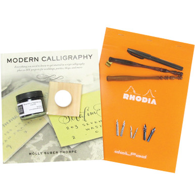 Calligraphy Demo - What's Inside the Deluxe Lettering Kit? 