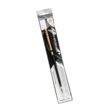 Kuretake Million Years Writing Brush Pen - Black Sumi Ink Fountain Brush Pen With 3 Spare Ink Cartridges
