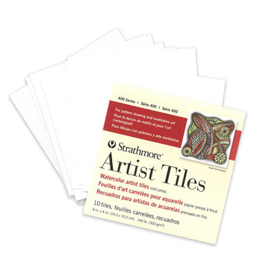 Strathmore Artist Tile 6 x 6, Bristol Vellum