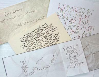 Calligraphy by Claude Mediavilla - John Neal Books