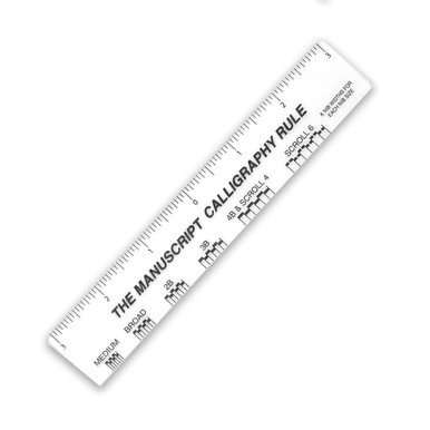 Signwriters Ruler Manuscript Calligrapher's Ruler