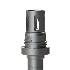Yankee Hill Machine Company Flash Hider Mini Qd 1/2-28 Yankee Hill Machine Company Flash Hider Mini Qd 1/2-28