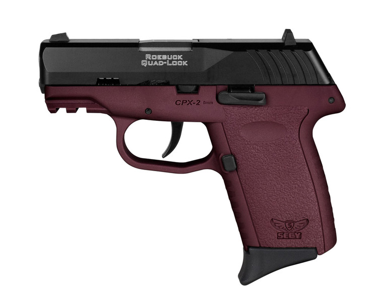 SCCY Industries Cpx-2 G3 9mm Blk/crimson 10+1