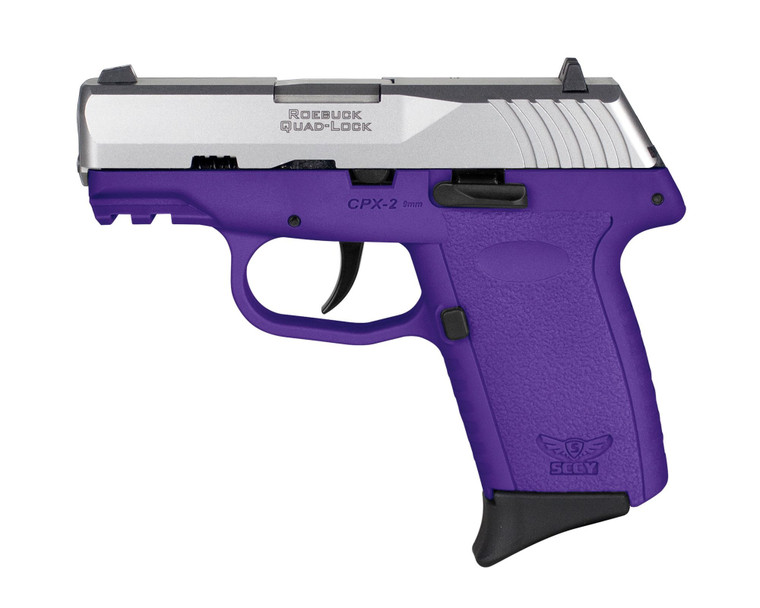 SCCY Industries Cpx-2 G3 9mm Ss/purple 10+1