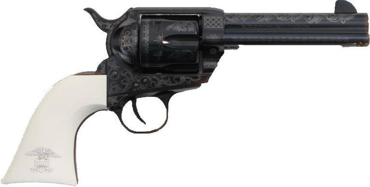 Traditions 1873 Sa Lib 45lc Bl/wht 4.75"
