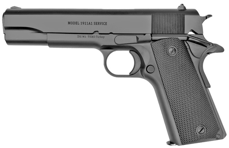 Tisas 1911 Service Blk 45acp 5"