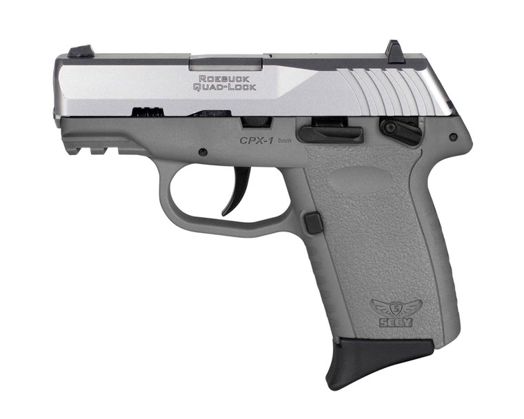 SCCY Industries Cpx-1 G3 9mm Ss/gray 10+1 Sfty