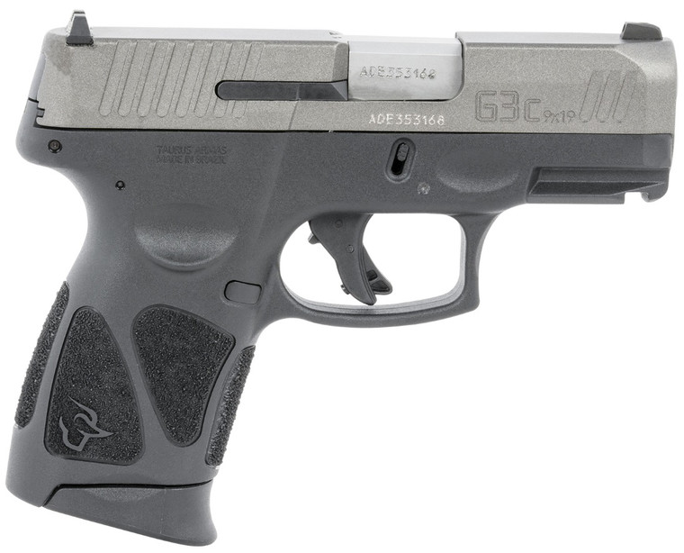 Taurus G3c 9mm Blk/tungsten 3.2" 12+1