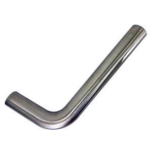 84 Degree Zoomie Bend, 2.625" OD x 20 Ga, 321 Stainless 84 Degree Zoomie Bend, 2.625" OD x 20 Ga, 321 Stainless