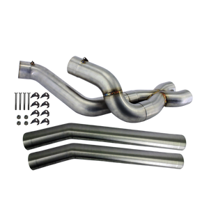 Asphalt Super Late Model 2025 X-Pipe System, 3.50" SS Asphalt Super Late Model 2025 X-Pipe System, 3.50" SS