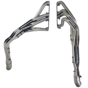 Dirt Late Model 13 Deg Chevy 4-7 Swap BWR ICON SS Exhaust Header Dirt Late Model 13 Deg Chevy 4-7 Swap BWR ICON SS Exhaust Header