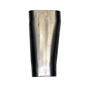 3.5" x 4.2" x 2" High Oval to Oval Butt Transition Left Side 3.5" x 4.2" x 2" High Oval to Oval Butt Transition Left Side
