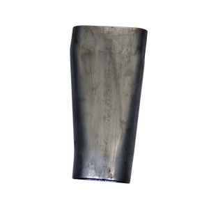 3.5" x 4.2" x 1.75" High Oval to Oval Butt Transition Right Side 3.5" x 4.2" x 1.75" High Oval to Oval Butt Transition Right Side
