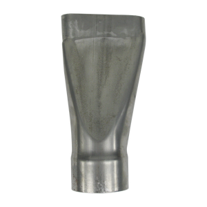 3.5" x 4.2" x 1.75" High Round to Oval Slip Transition Left Side 3.5" x 4.2" x 1.75" High Round to Oval Slip Transition Left Side