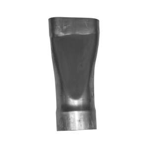 4" x 4.2" x 2" High Round to Oval Slip Transition Left Side 4" x 4.2" x 2" High Round to Oval Slip Transition Left Side