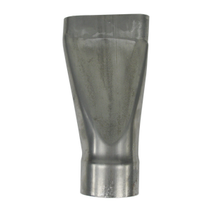 3.5" x 4.2" x 1.75" High Round to Oval Slip Transition Right Side 3.5" x 4.2" x 1.75" High Round to Oval Slip Transition Right Side