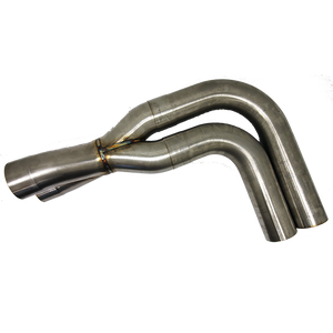 Tailpipe Kit, Super Late Model Stainless, 3.50" X-pipe Tailpipe Kit, Super Late Model Stainless, 3.50" X-pipe
