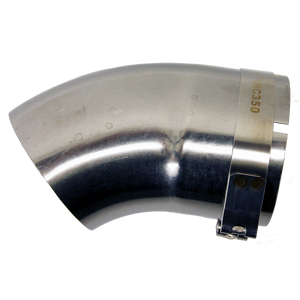 3.5"x 4.5" Polished Stainless Turndown 3.5"x 4.5" Polished Stainless Turndown