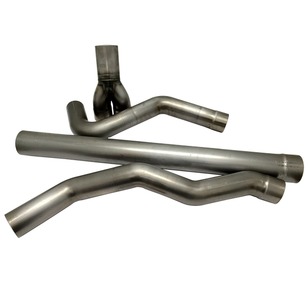 Late Model Stock Hedgecock Tailpipe, Use for 24" Long Header, 3.5"Outlet