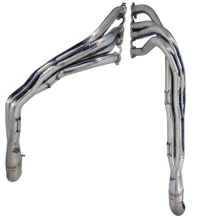 Stainless ROX SB2 VicHill Headers, Longhorn Header, Super Late Model Header