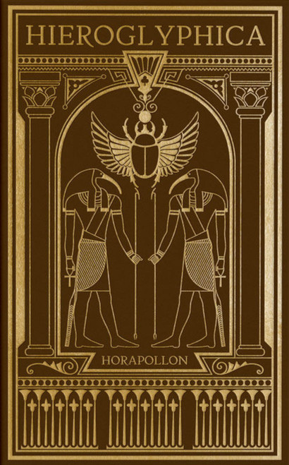 The Hieroglyphica by Horapollon