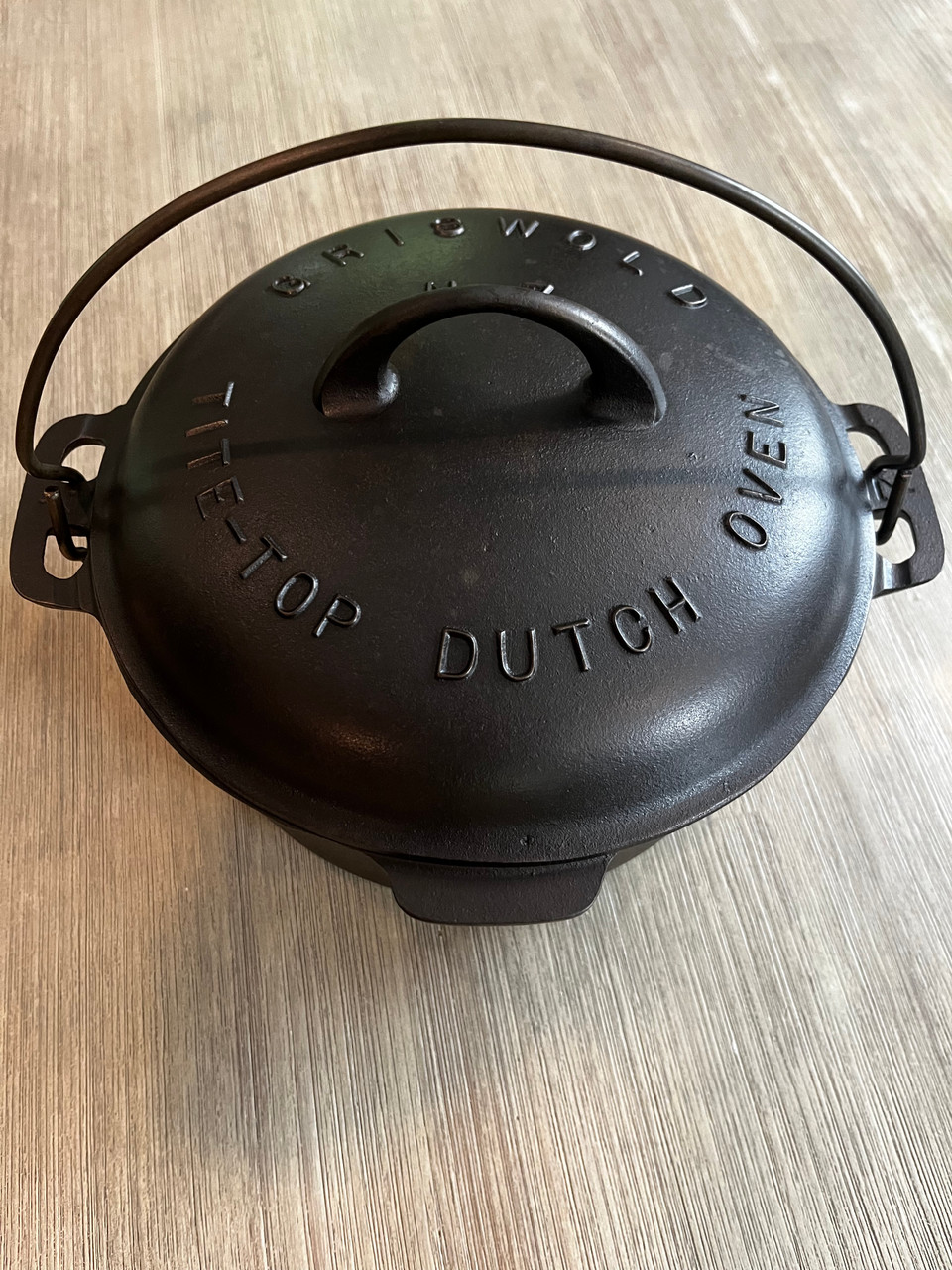 Griswold #7 Tite Top Dutch Oven w/ Trivet (SOLD)