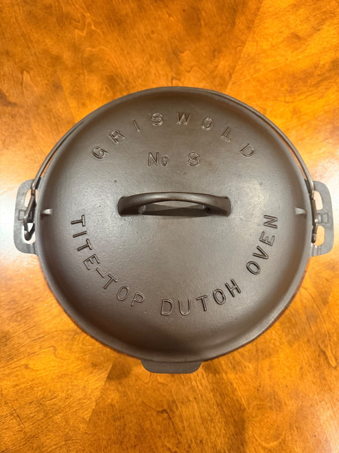 #8 Griswold Tite Top Dutch Oven w/ Matching Trivet (SOLD)