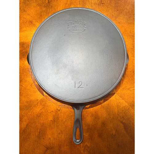 #12 Favorite 'smiley logo' skillet (free shipping)