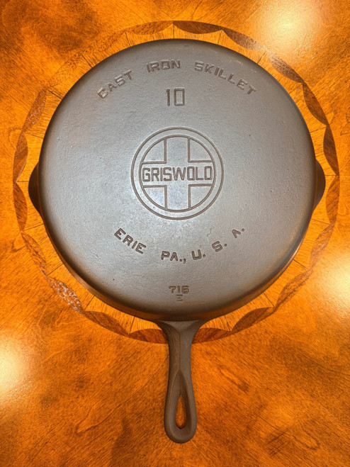 #10 Griswold LBL skillet (free shipping)