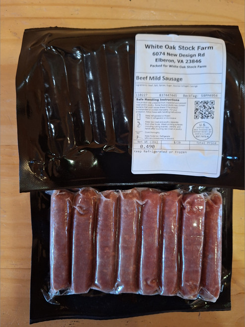 All Beef Breakfast Sausage