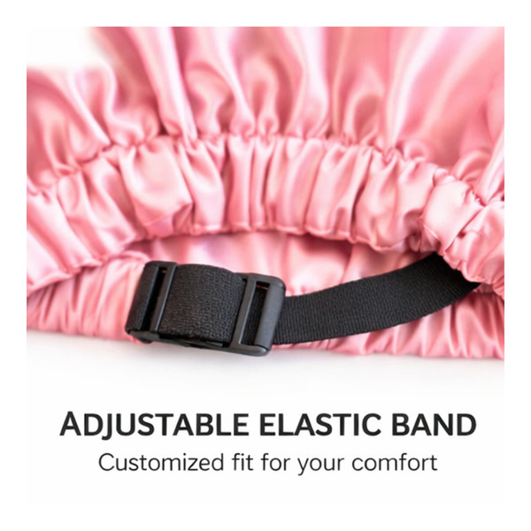 Premium Satin Bonnet - Pink