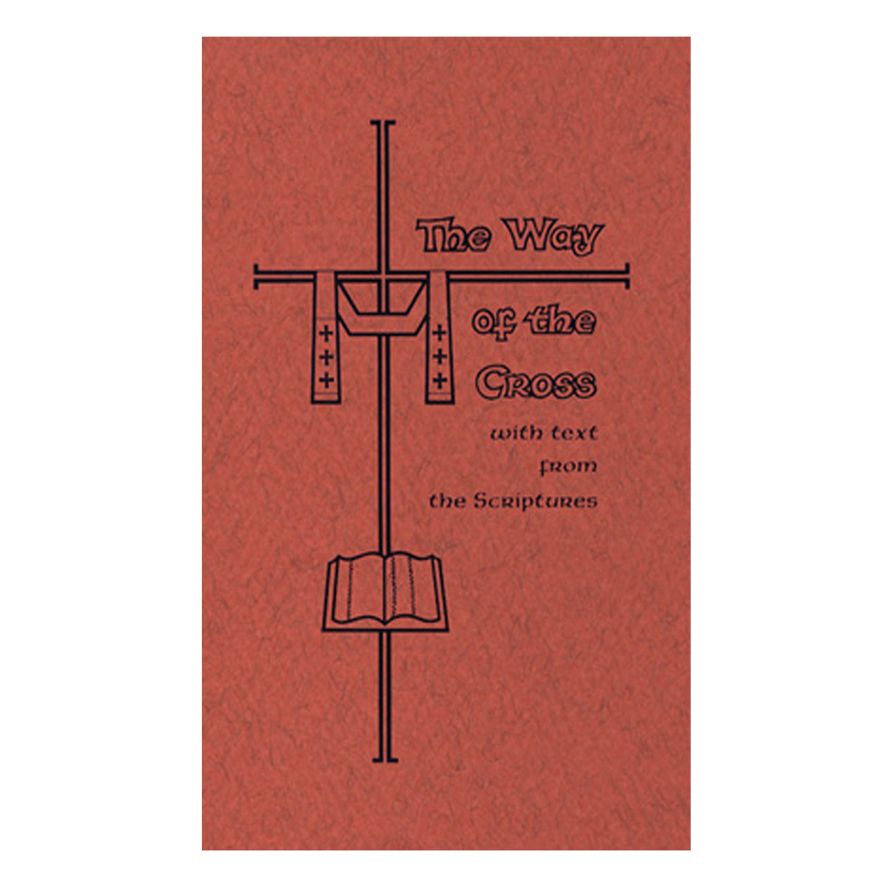 Way of the Cross, With Text from Scriptures, Sold By Piece Or Box