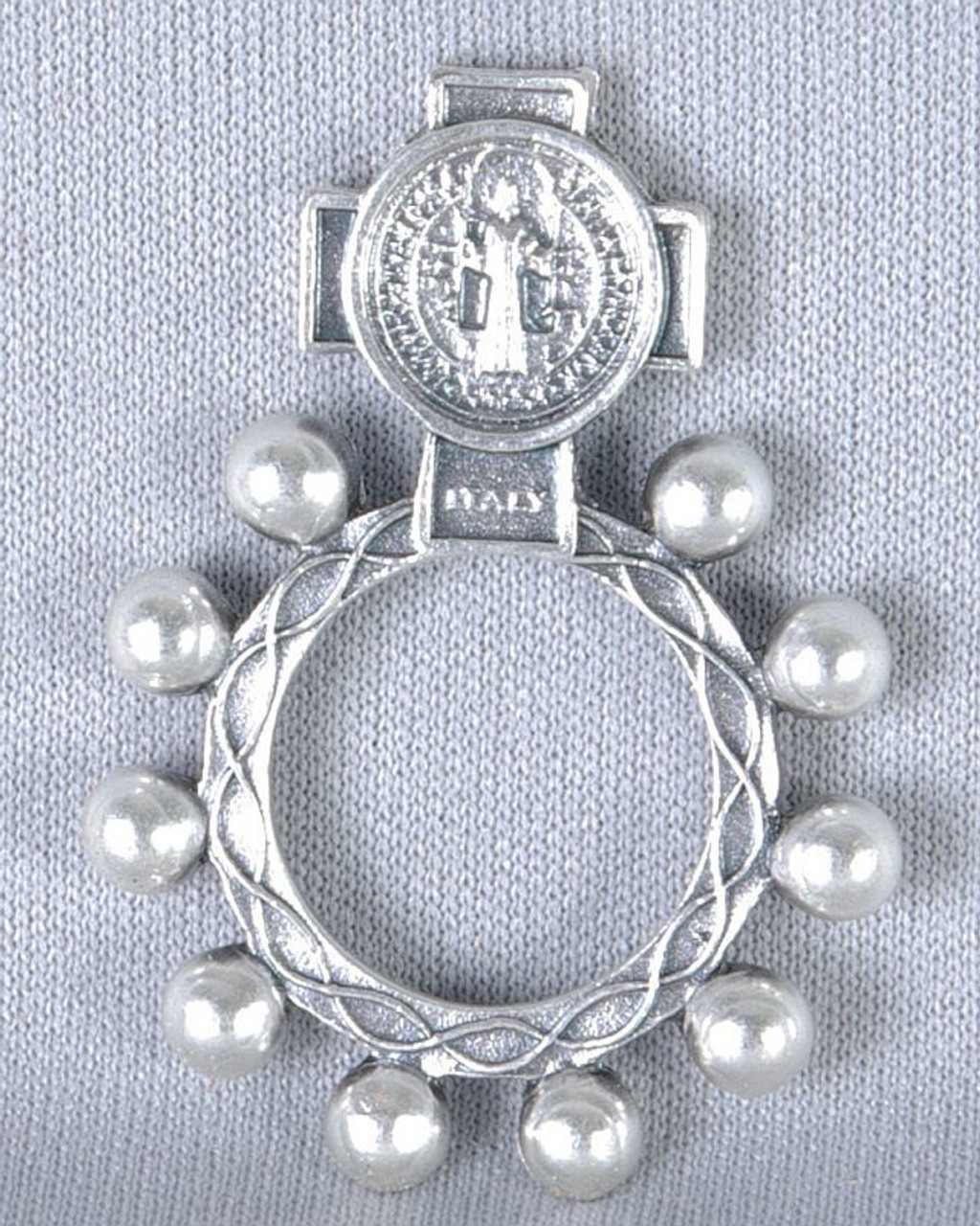 Sterling Silver Rosary Ring, Prayer Ring, Worry Ring in Sterling Silver –  Paxton Jewelry