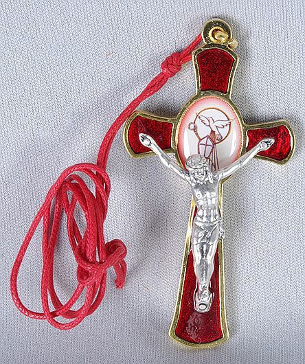 Confirmation Crucifix Pendant Necklace 