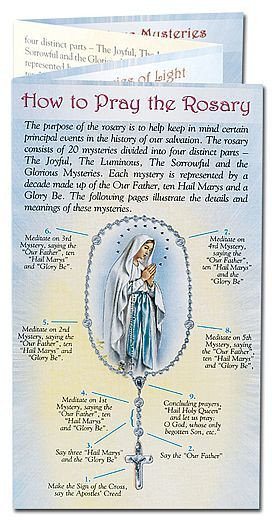 How To Pray The Rosary Printable Booklet How To Pray The Rosary Printable Booklet
