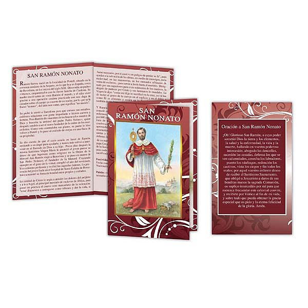 St Ramon Prayer Work Mini Live of San Ramon - F.C. Ziegler Company