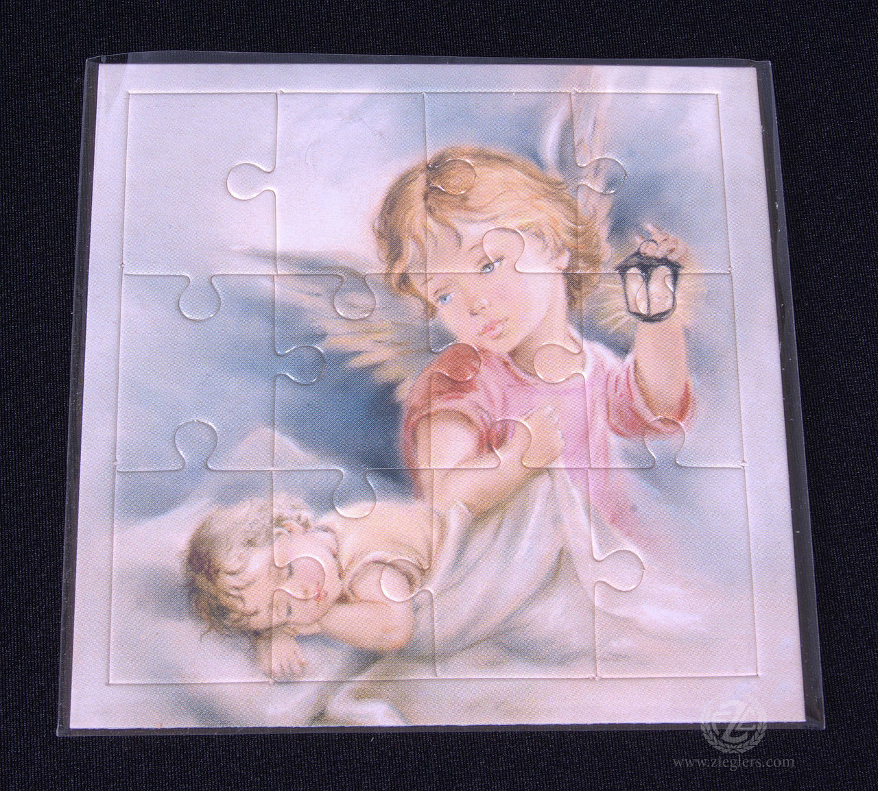 Mini Puzzle | Children | Guardian Angel with Sleeping Child - F.C.