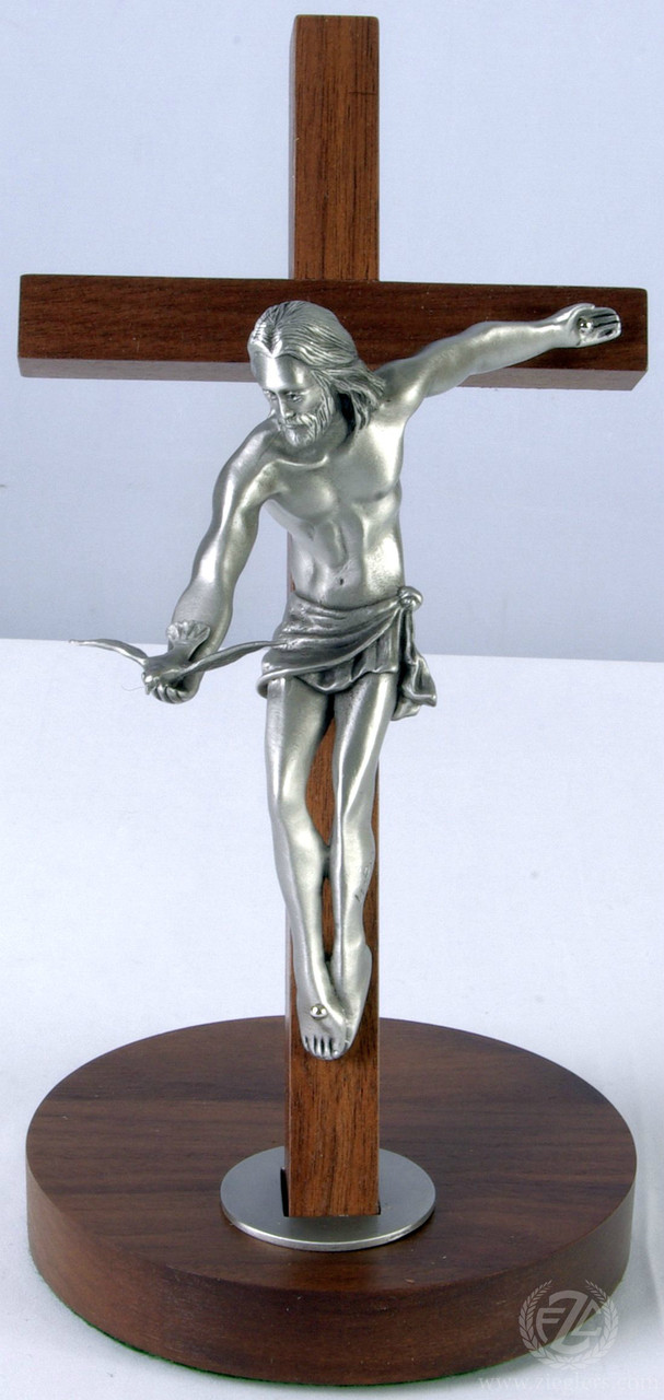 Holy Spirit Crucifix w matching centerpiece~Italy~for rosary