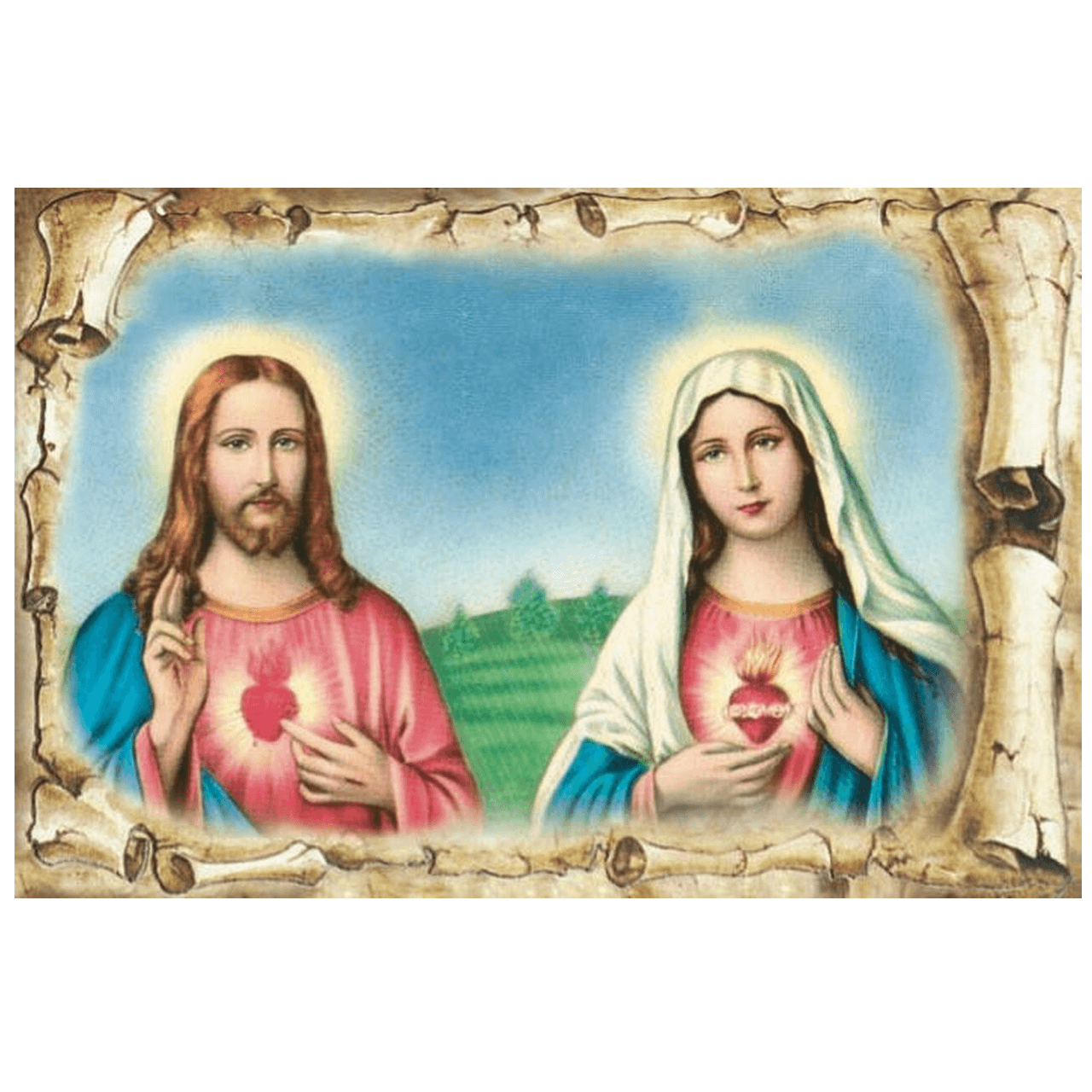 Sacred Heart of Jesus, Immaculate Heart of Mary and Family Feature