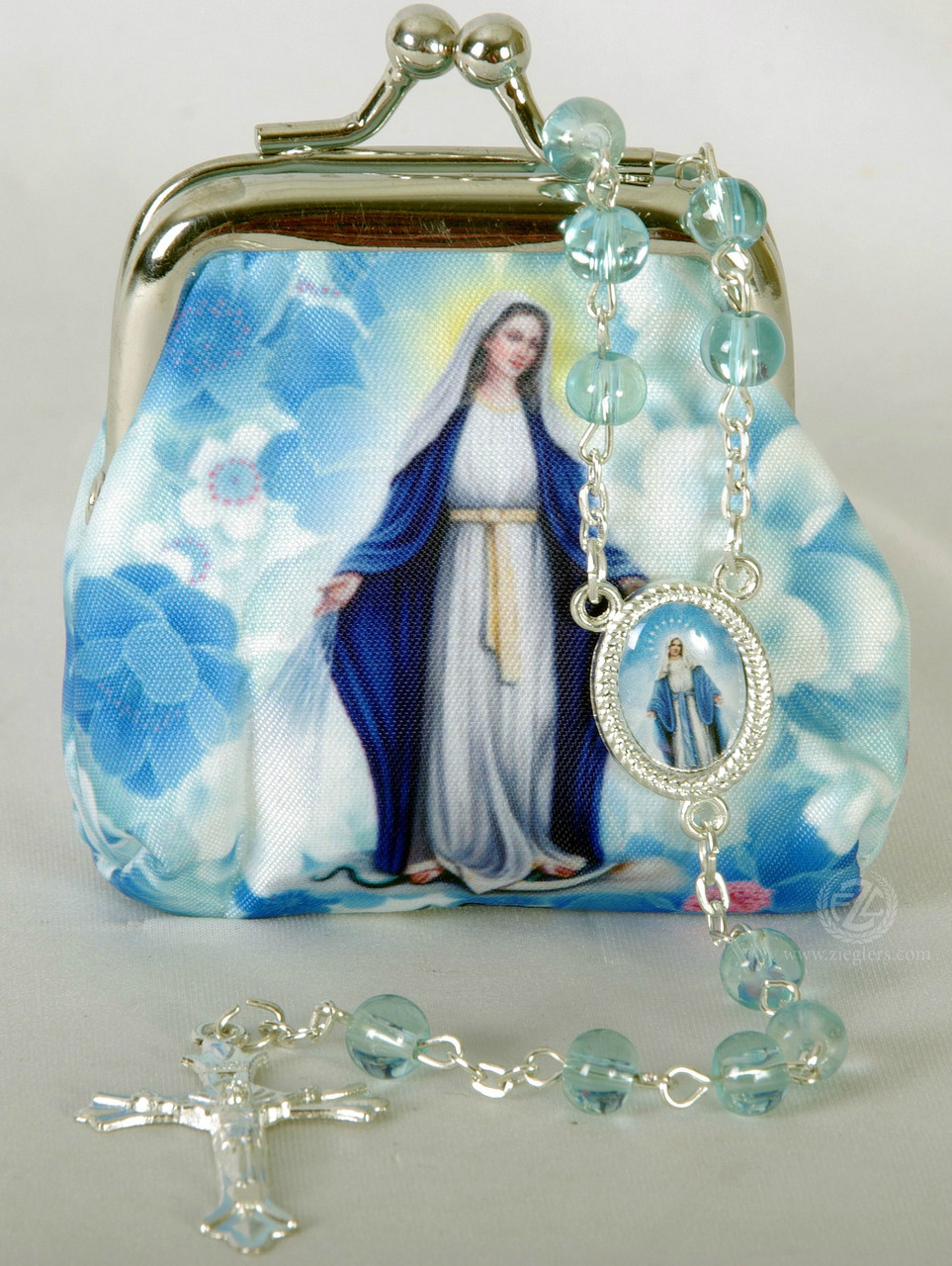 OUR LADY OF GUADALUPE - TAPESTRY ROSARY POUCH | EWTN Religious Catalogue