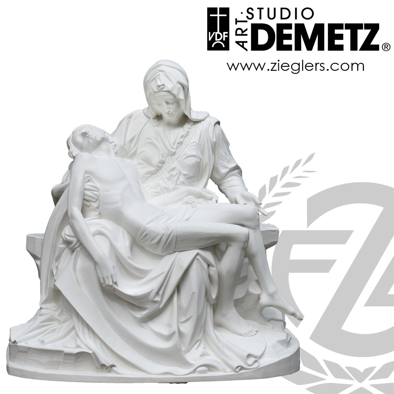 Pieta Statue | 3 Sizes | Wood or Fiberglass | 173 | Italy - F.C.