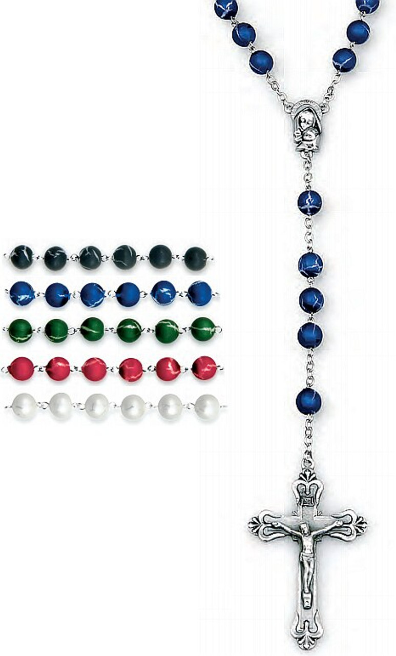  Italian Rosary Making Kit for 5 Rosaries - Catholic