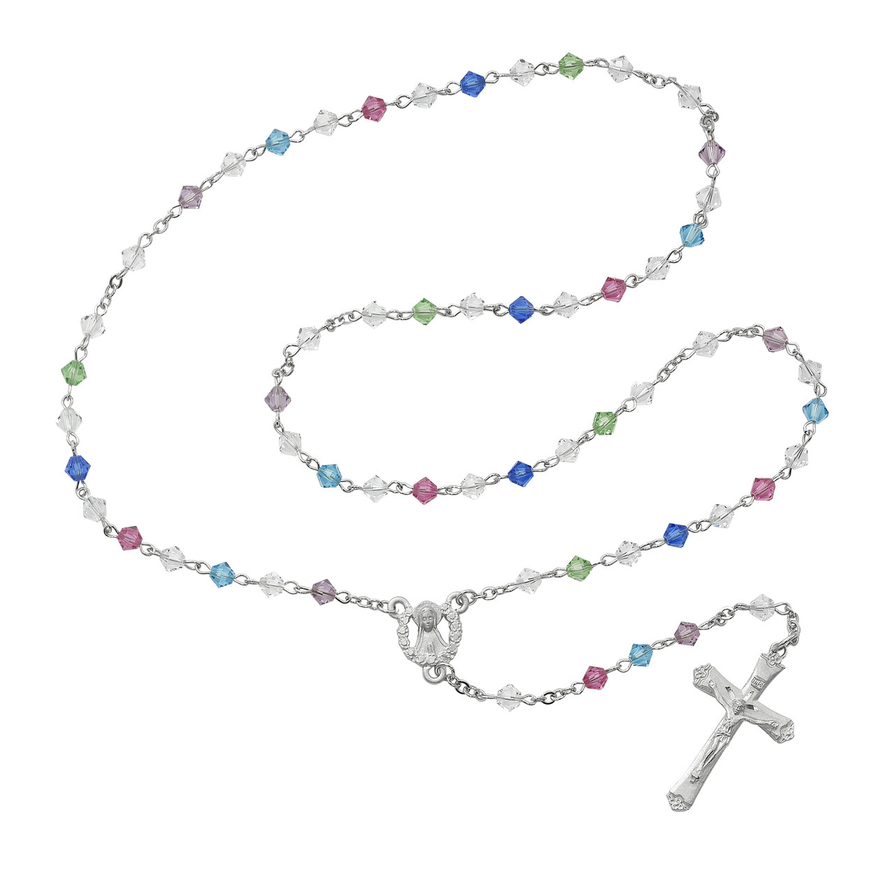 Swarovski sales rosary necklace