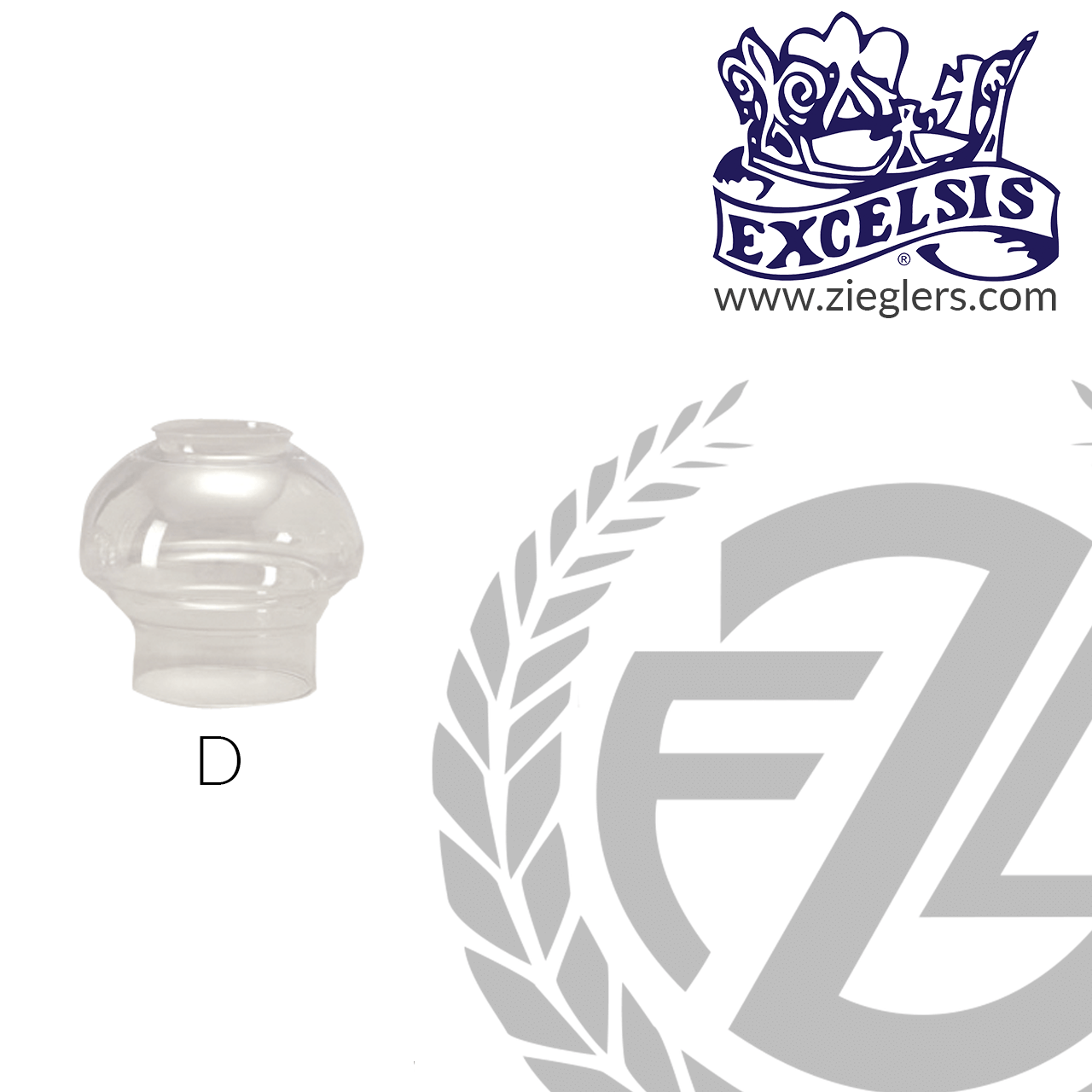 Replacement Globe 5 Styles Glass For Acolyte Candlesticks 139