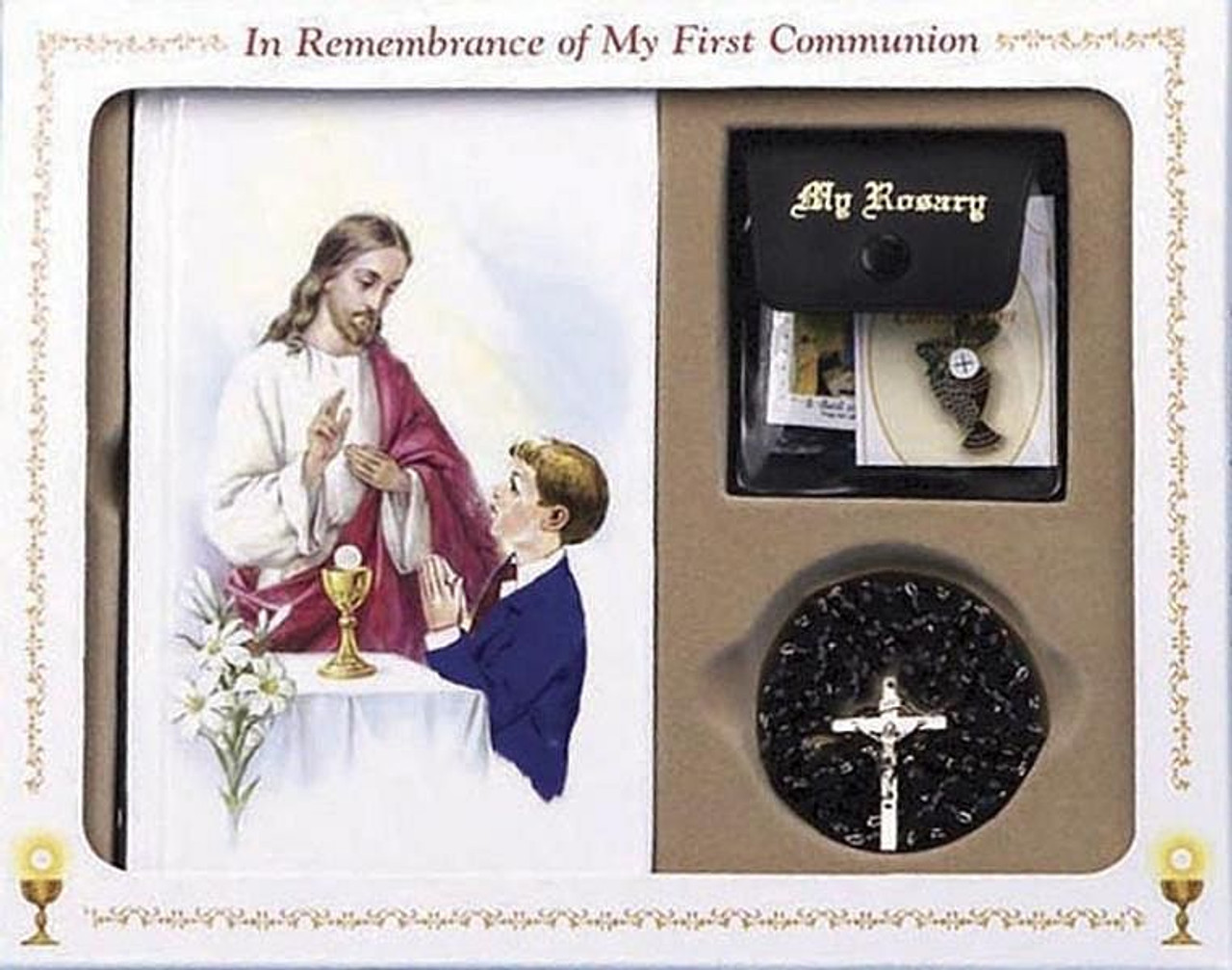 My First Communion Keepsake | First Holy Communion Missal Gift Set | 6  Pieces | Girl - F.C. Ziegler Company