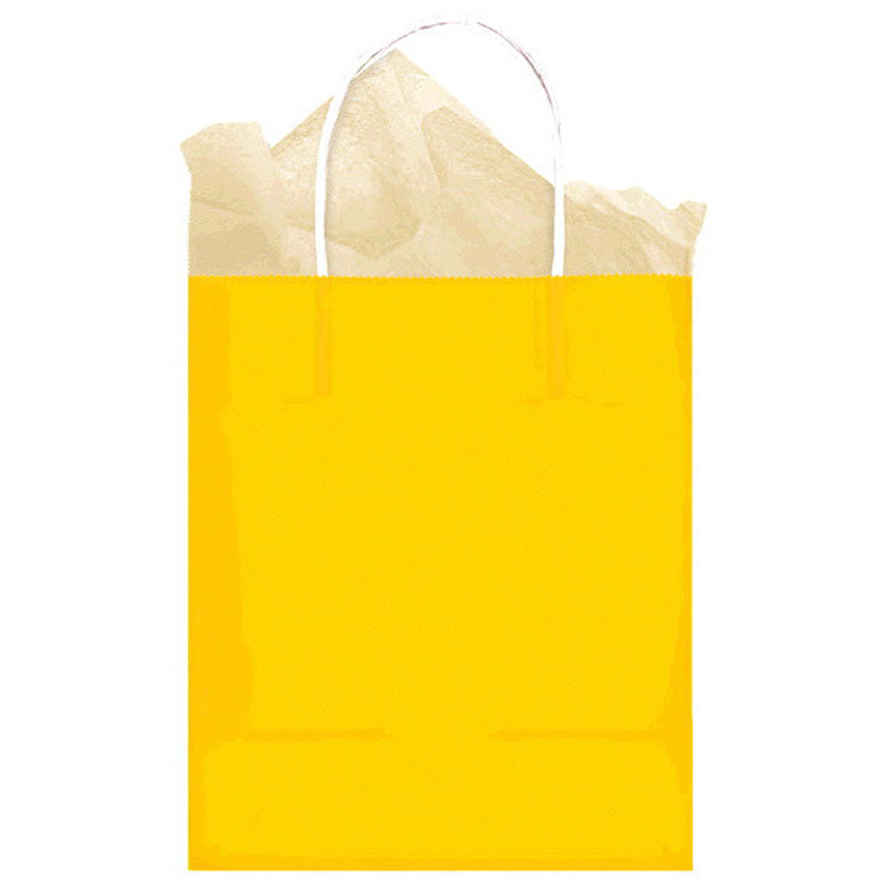 Amscan Medium Yellow Paper Gift Bag