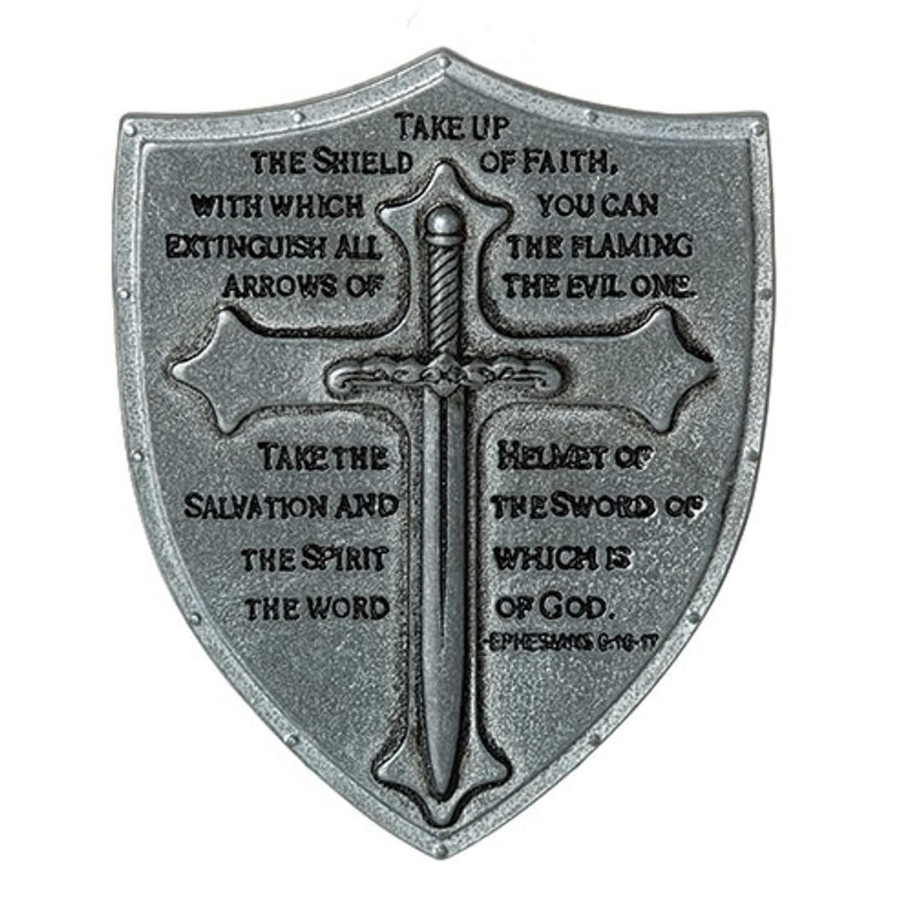 Shield and Sword Key Ring Armor of God Shield of Faith 