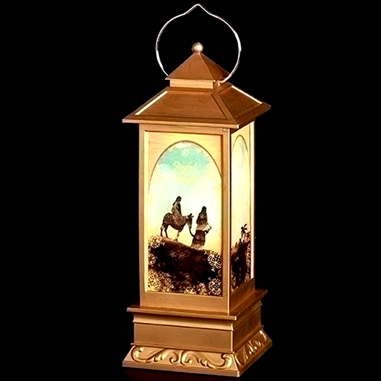 Oh Holy Night Lantern | Journey to Bethlehem | Lighted | 133652 - F.C.  Ziegler Company