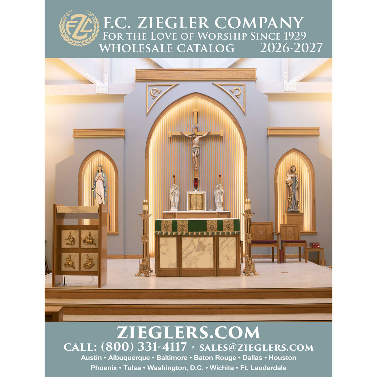 F.C. Ziegler Church Goods Catalog 2026–2027