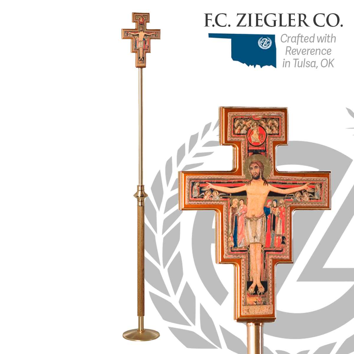 San Damiano Processional Crucifix – 90